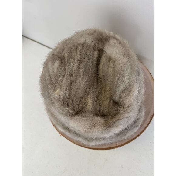Vtg Cerulean Brand Emba Natural Blue Mutation Mink Gray Gold Silver Embroidery main image 5